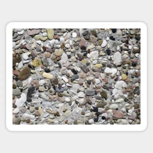 Stones, stone, pebbles, rocks, shingle, nature Sticker